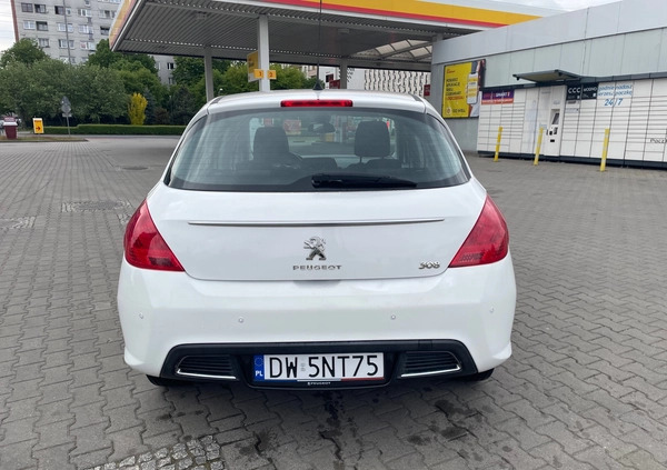 Peugeot 308 cena 24500 przebieg: 280815, rok produkcji 2013 z Wrocław małe 352